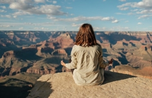 Meditating in Nature